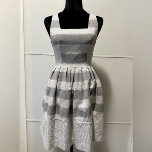 RW&CO. Gray Texture Dress